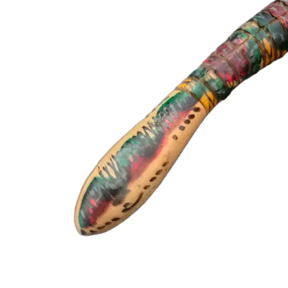 Vintage Articulated Wooden Snake Toy/Decor Reptiles 31